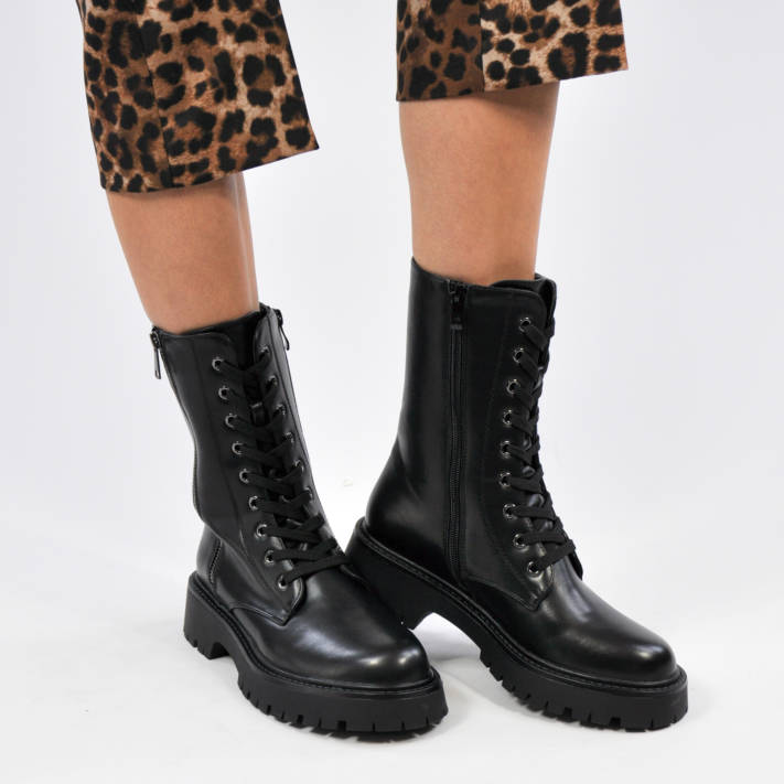Black army bootie