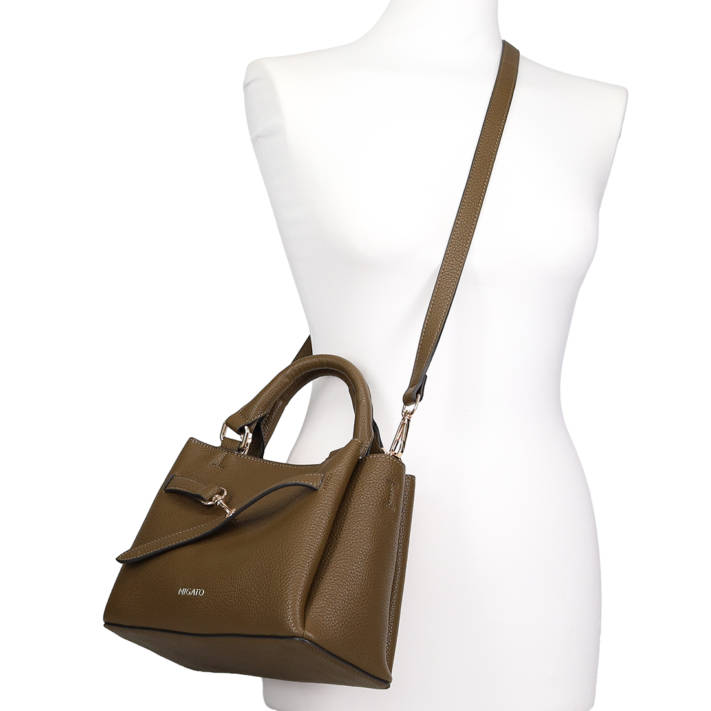Khaki handbag