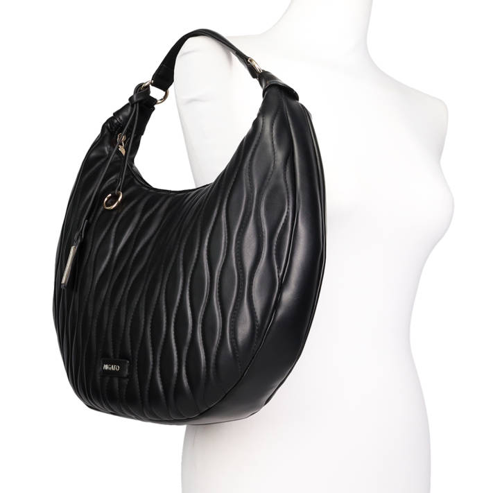 Black shoulder bag