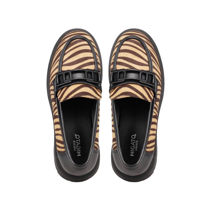 Τιγρέ loafer