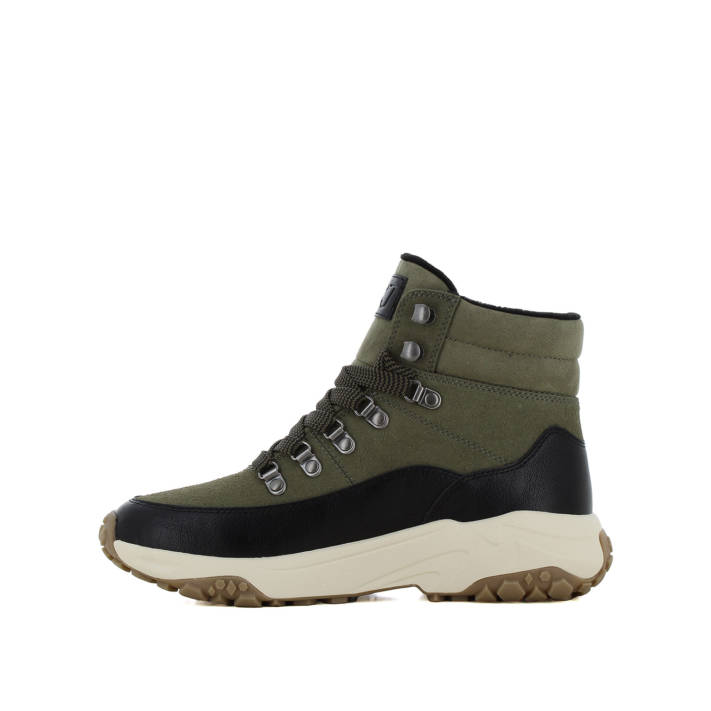 Χακί sneaker μποτάκι