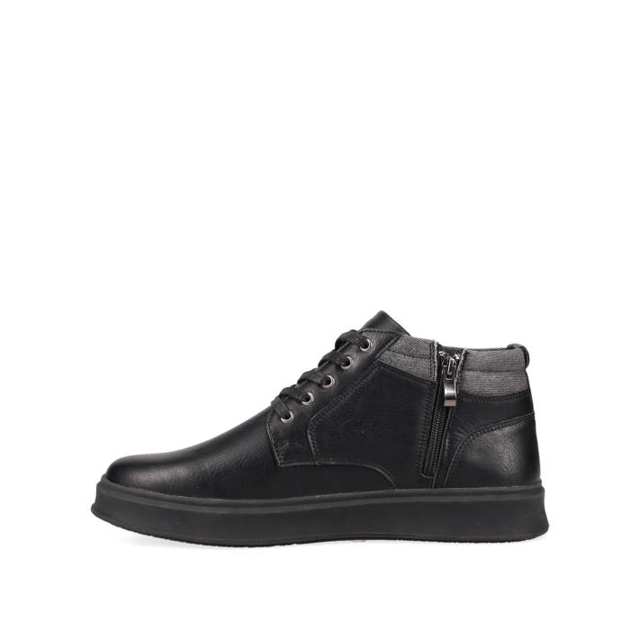 Μαύρο ανδρικό μποτάκι sneaker