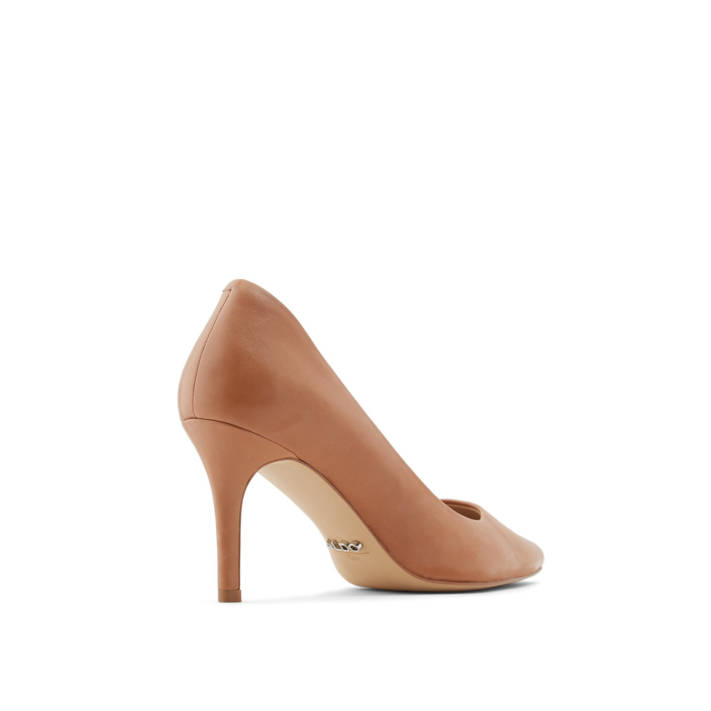 Tan leather pump CORONITIFLEX