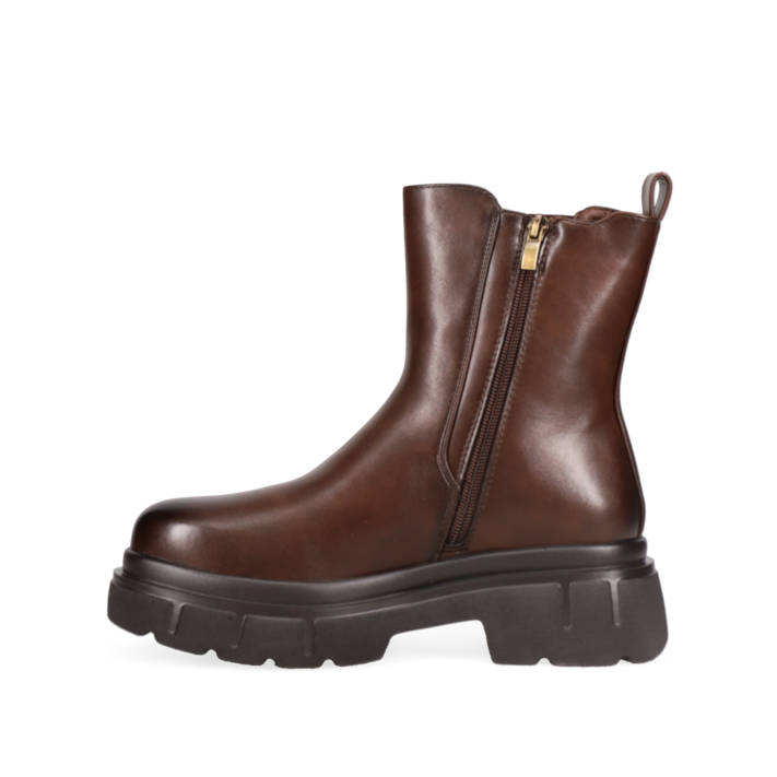 Brown Chelsea bootie