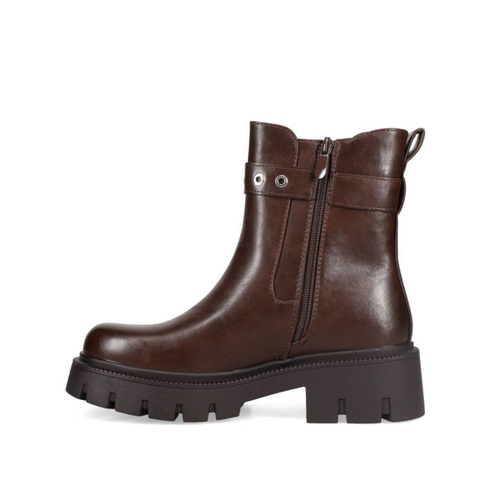Brown Chelsea bootie