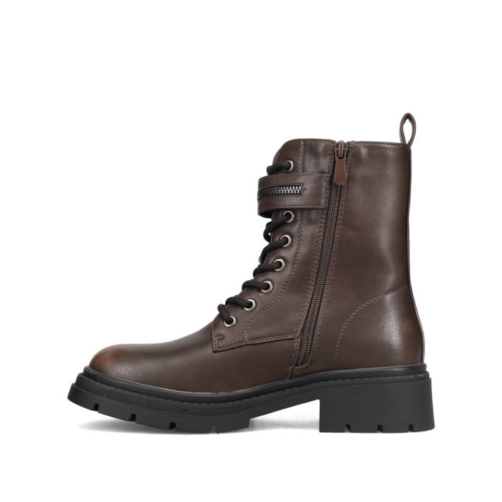 Brown bootie
