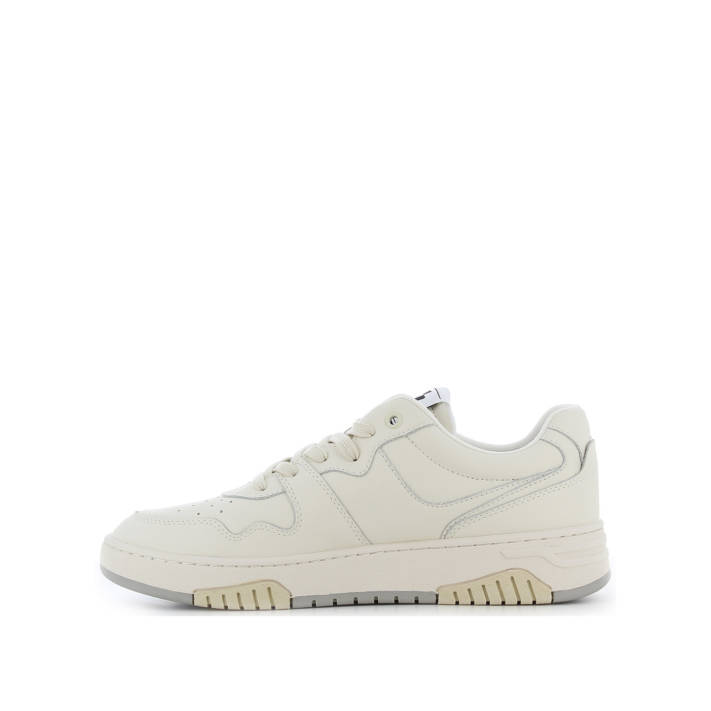 Mens leather white sneaker