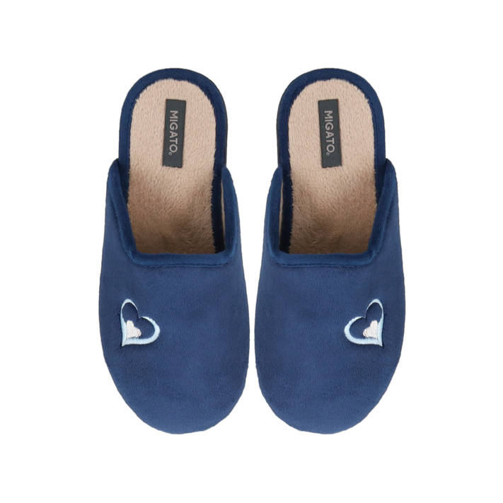 Blue slipper
