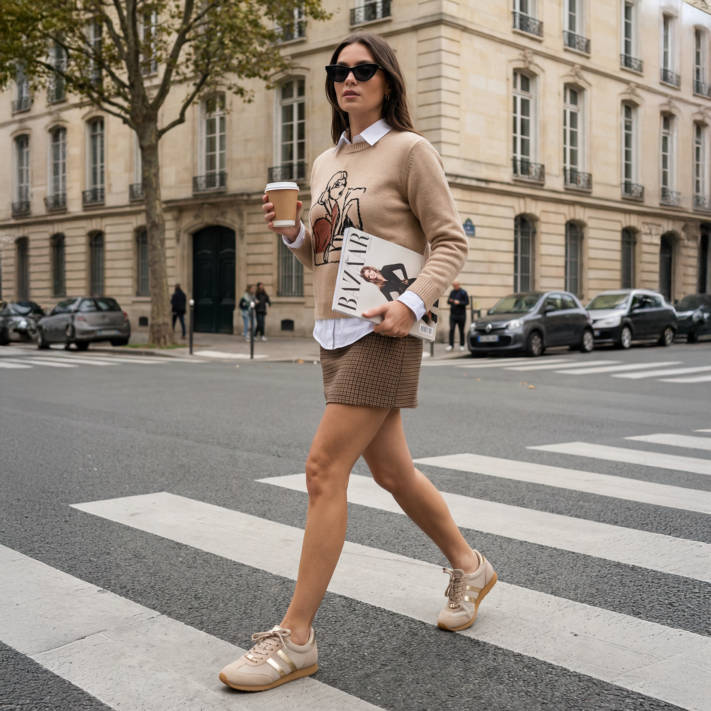 Beige sneaker