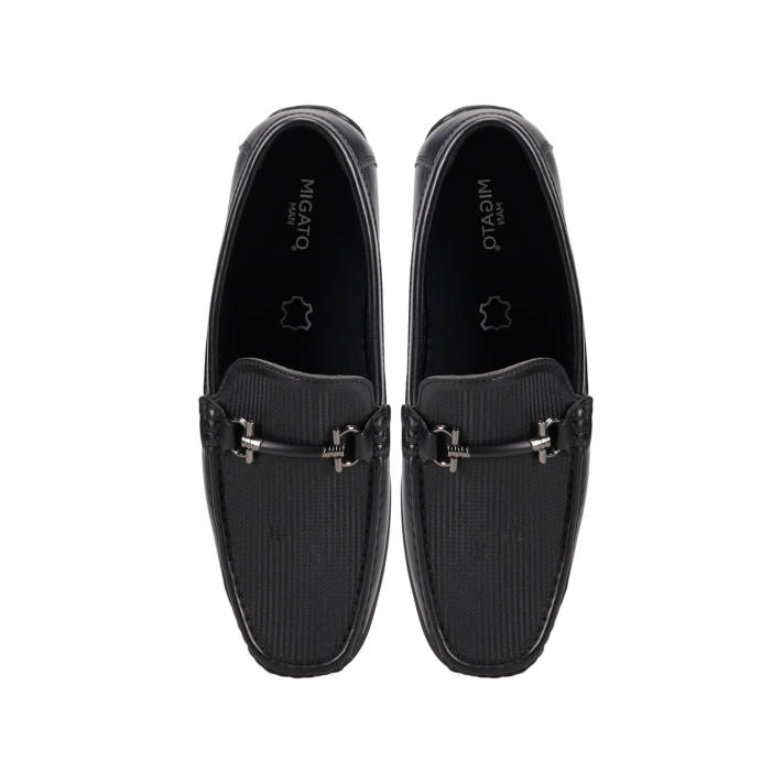 Mens black loafer