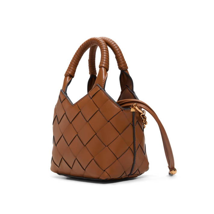 Tan handbag ROYFFE