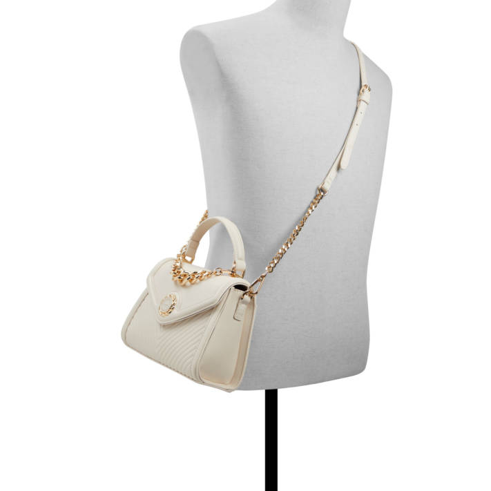 Ecru handbag BYNIGHT