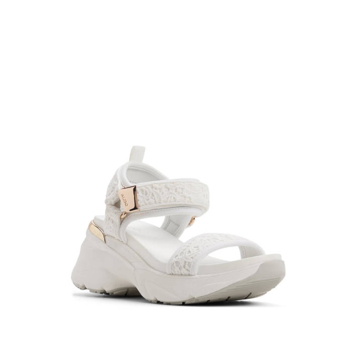 White chunky sport sandal EULALIA
