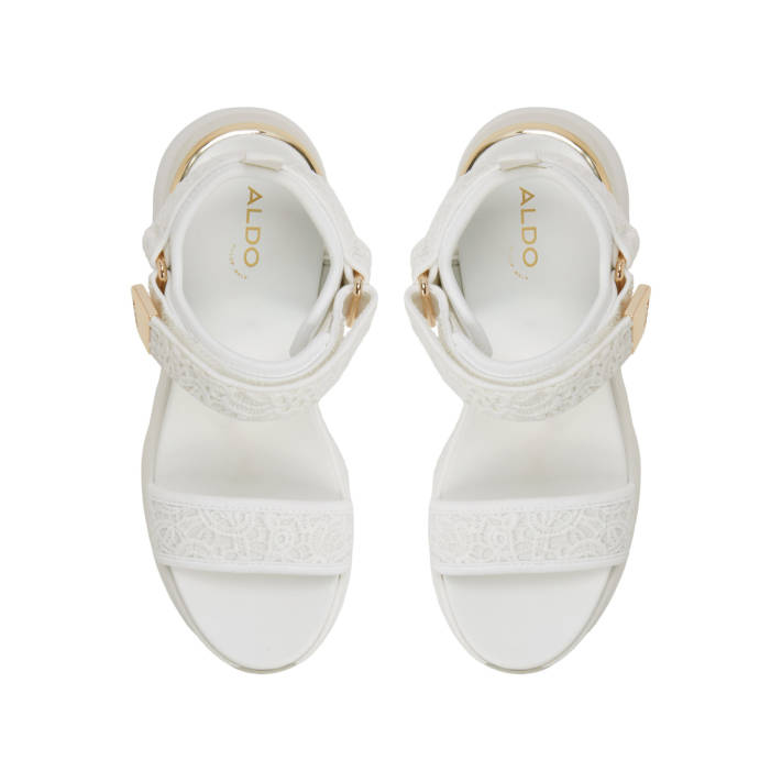 White chunky sport sandal EULALIA