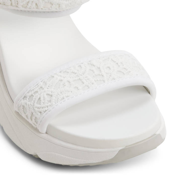 White chunky sport sandal EULALIA