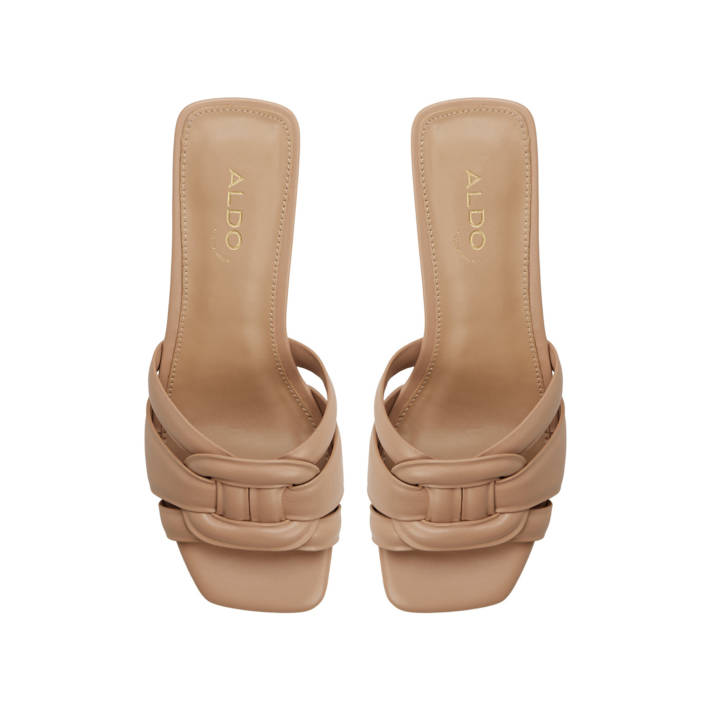 Tan mule sandal NAJLA