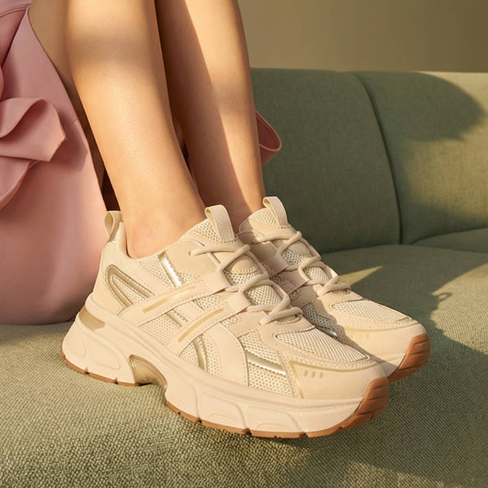 Μπεζ sneaker