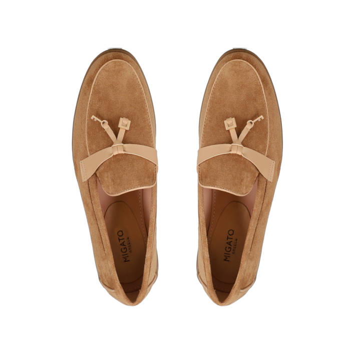 Taupe loafer
