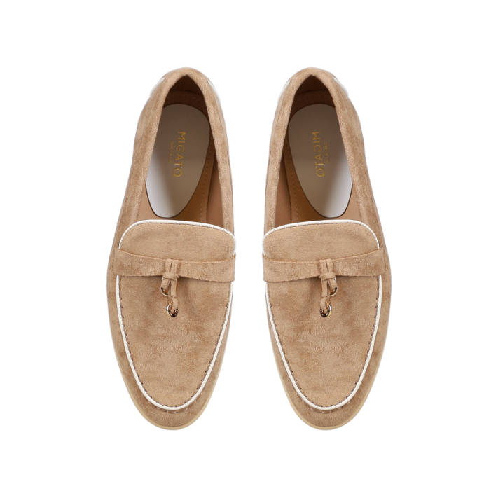 Taupe loafer