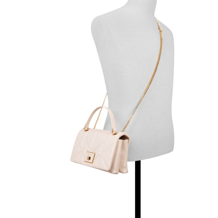Ecru handbag GRISHNAK