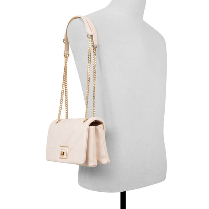 Ecru handbag GRISHNAK