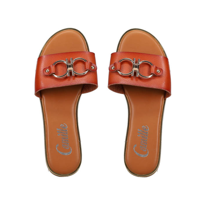 Camel sandal