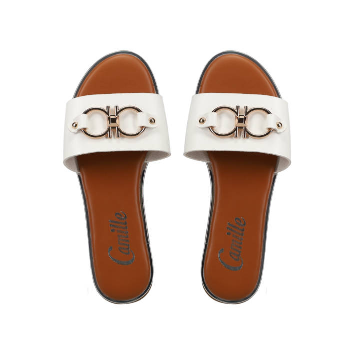 White sandal
