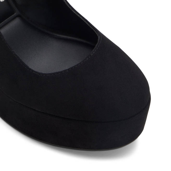 Black pump with rhinestones LUCILLA