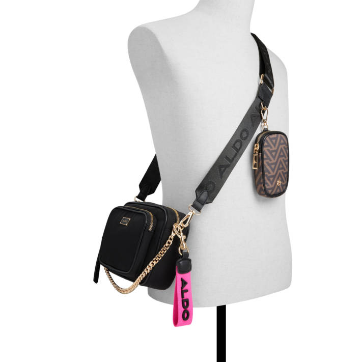 Black crossbody bag TIRADO