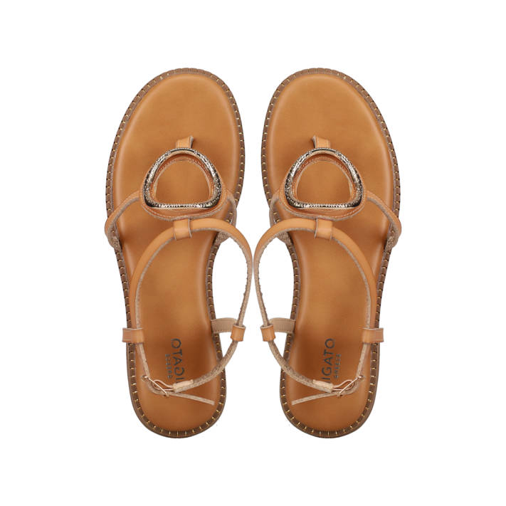 Camel sandal
