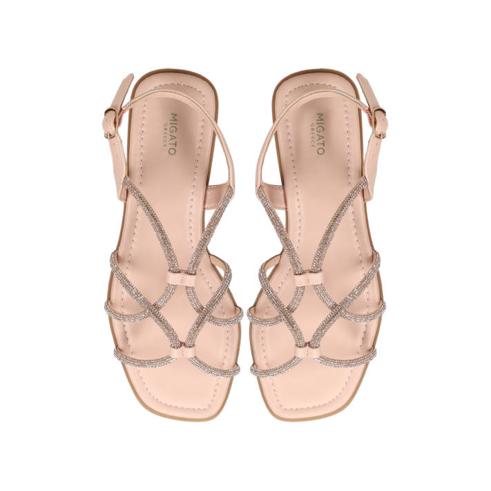 Rose gold sandal
