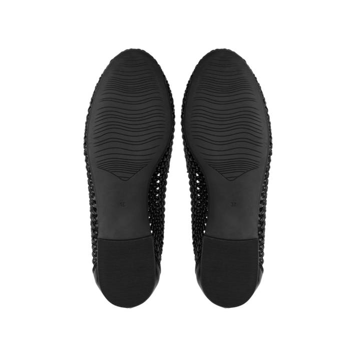 Μαύρο πλεκτό loafer