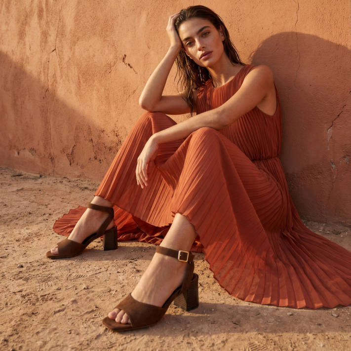 Brown sandal