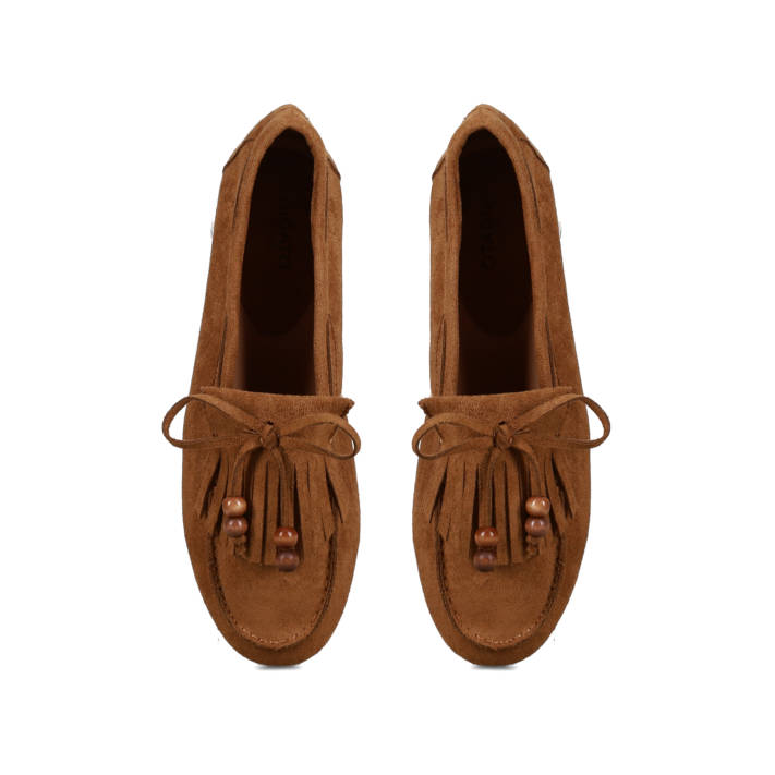 Tan moccasin