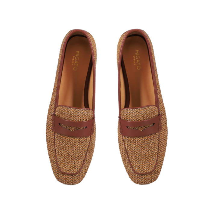 Καφέ loafer