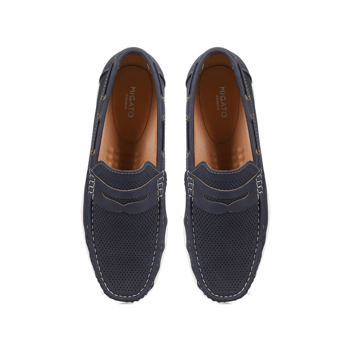 Μπλε σκούρο ανδρικό loafer