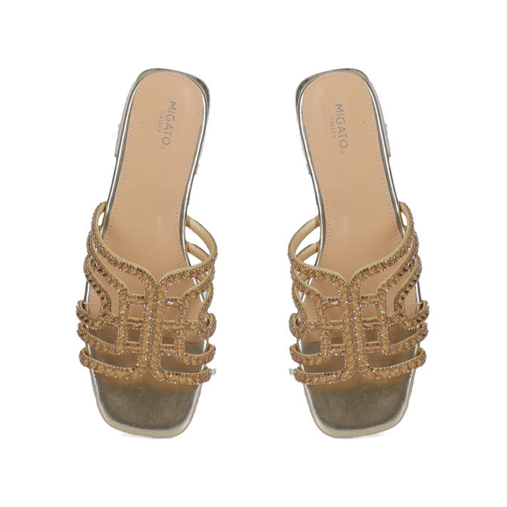 Gold sandal