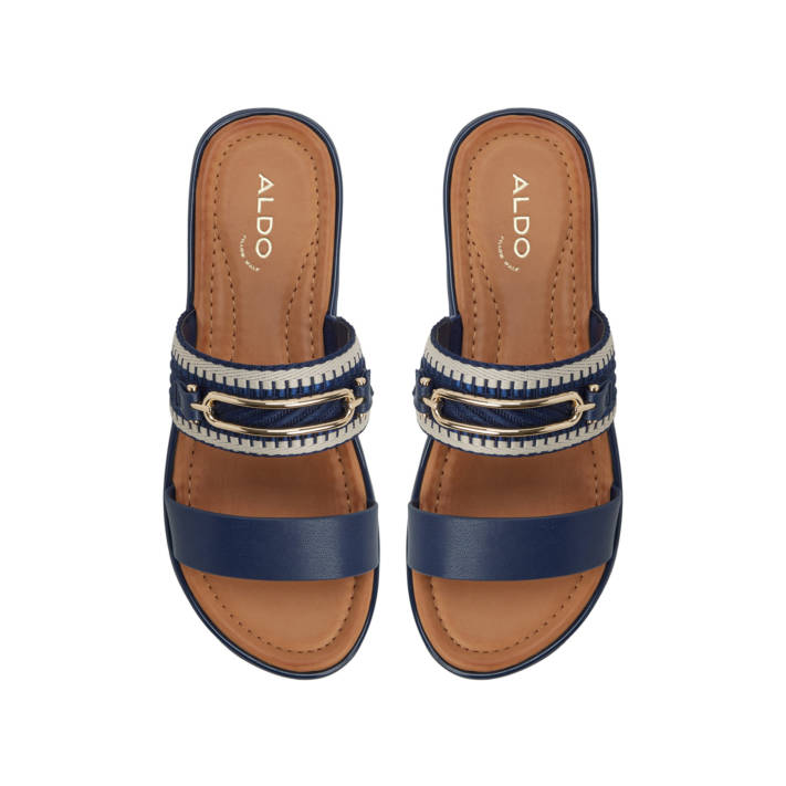Blue footbed sandal LAGOON