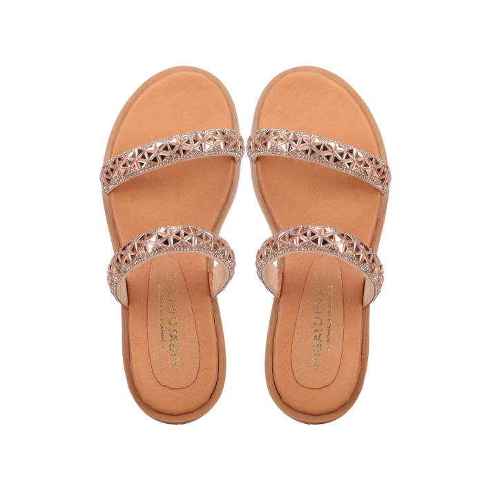 Rose gold sandal
