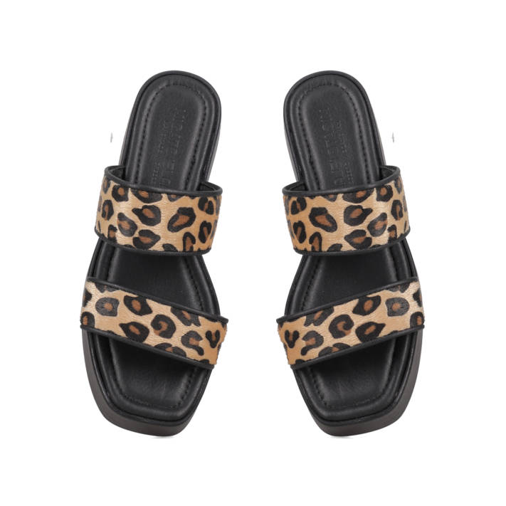 Μαύρο flatform σανδάλι