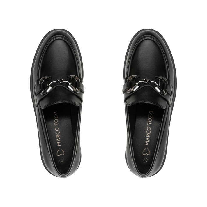 Black loafer
