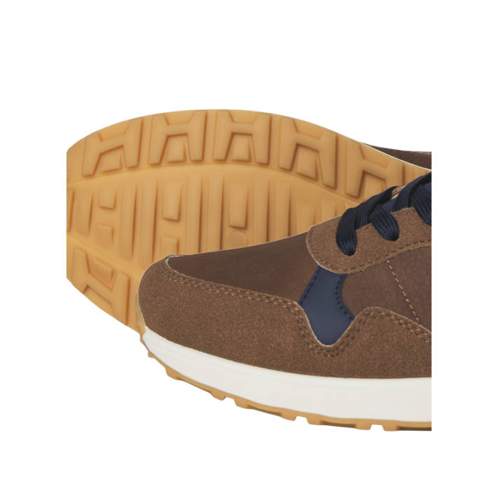 Καφέ σουέντ ανδρικό sneaker