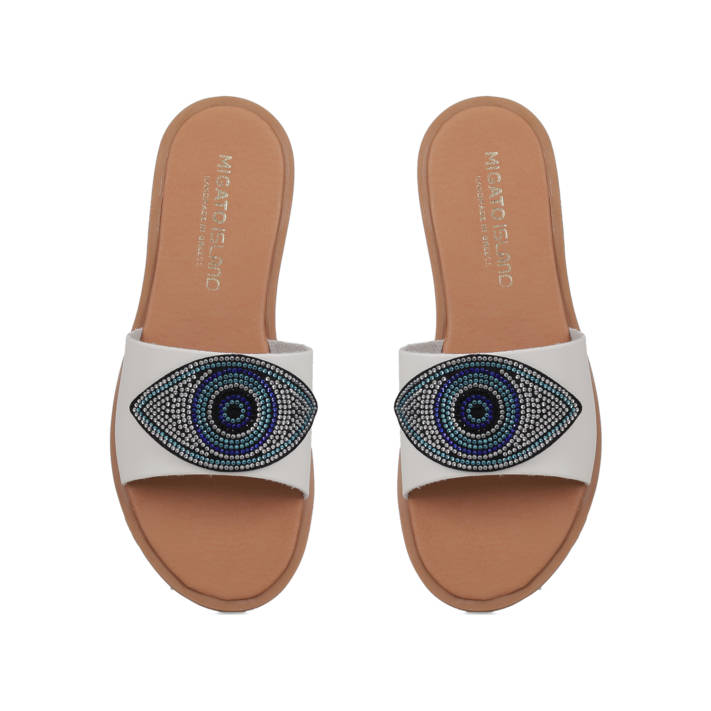 White sandal