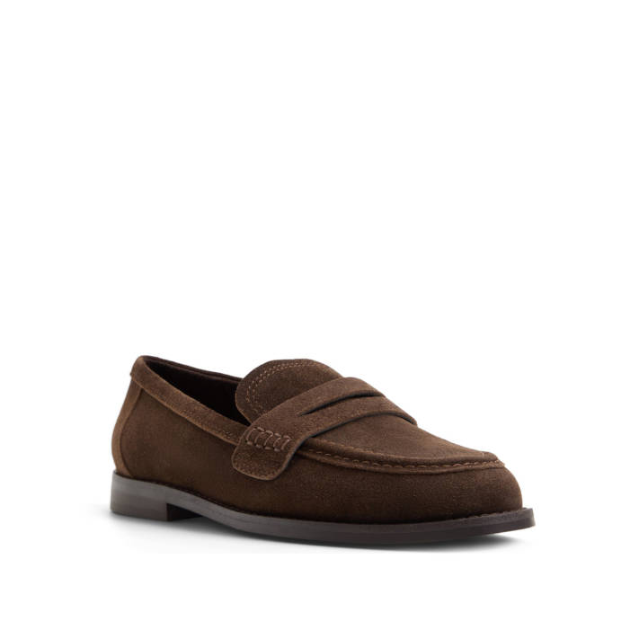 Καφέ loafer καστόρι GENOA