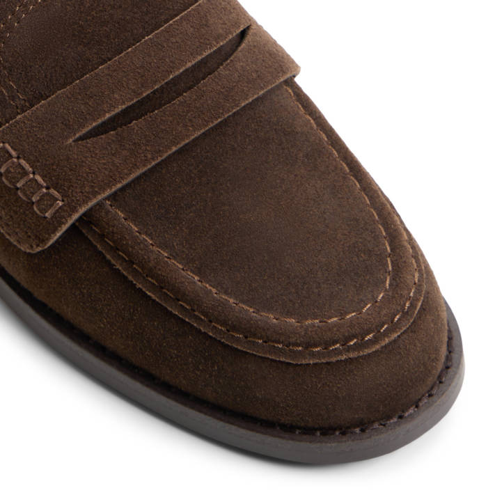 Καφέ loafer καστόρι GENOA
