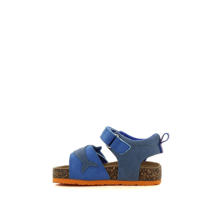 Kids blue footbed sandal