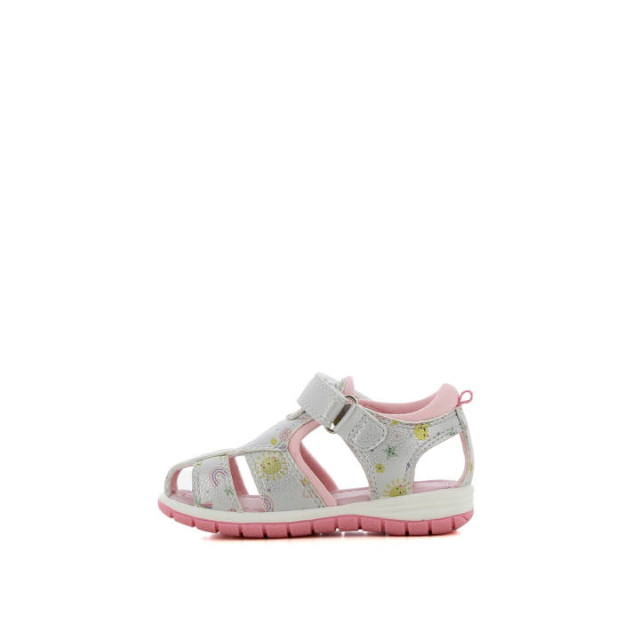 Kids silver sandal