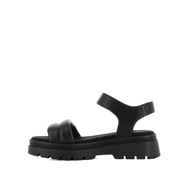 Μαύρο flatform σανδάλι