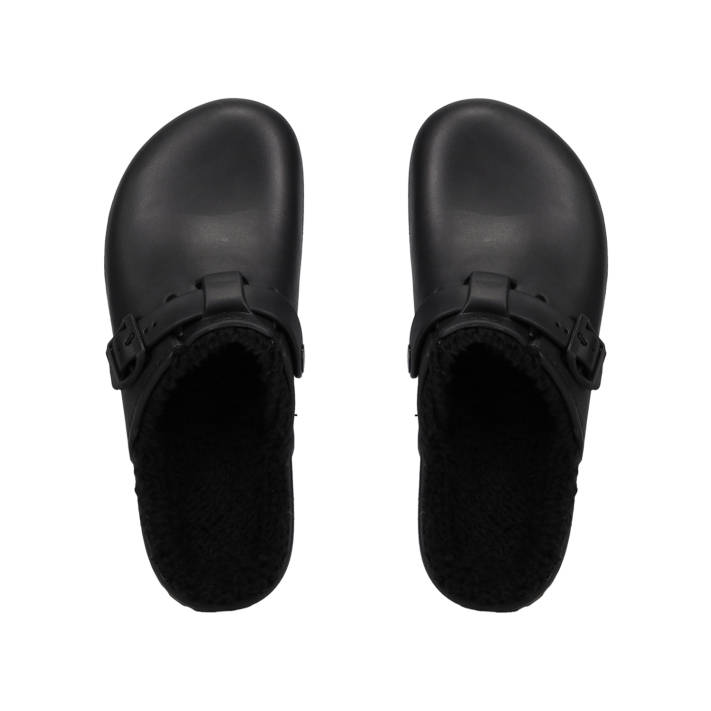 Mens black slipper