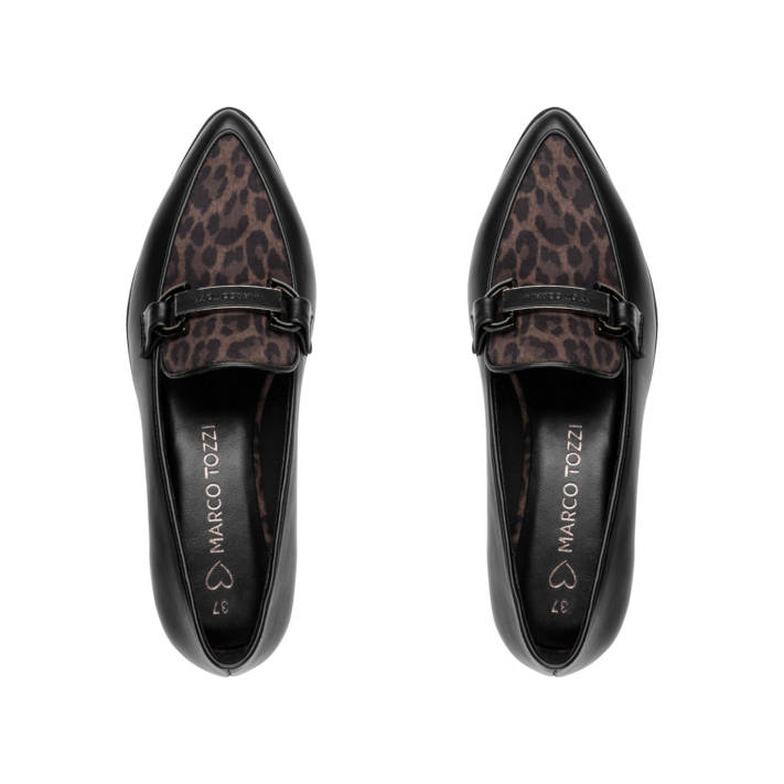 Black loafer